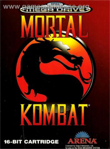 Cover Mortal Kombat for Genesis - Mega Drive